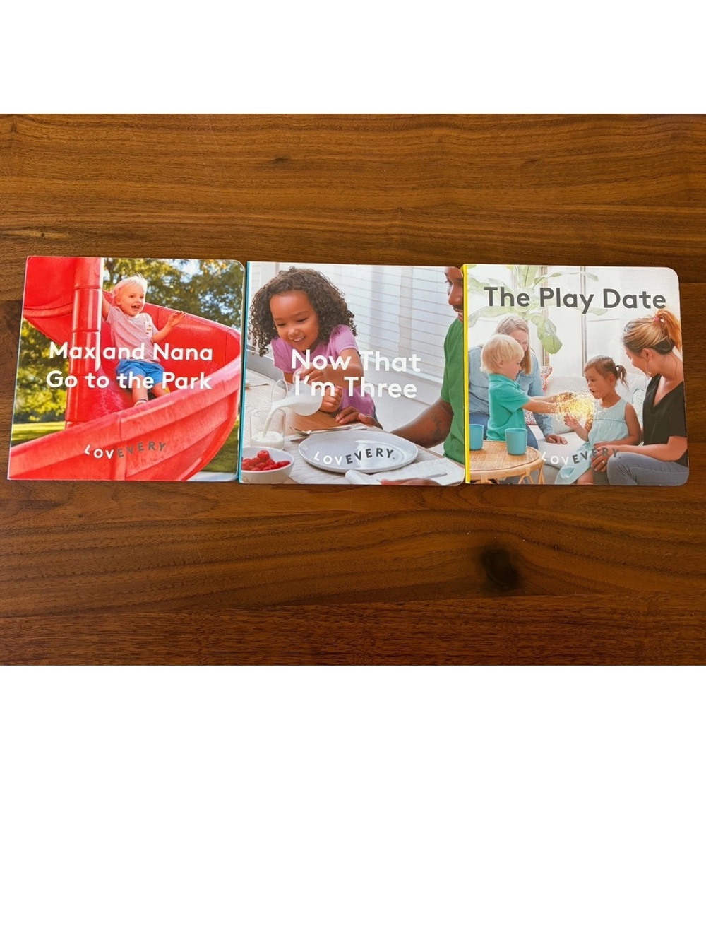 Lovevery Board Book Bundle of 3 - Play Date Now That I’m Three Max Nana Park